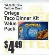 Key Food Ortega Taco Dinner Kit Value Pack offer