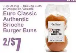 Key Food Euro Classic Authentic Brioche Burger Buns offer