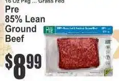 Key Food Pre 85% Lean Ground Beef offer