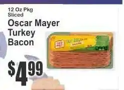 Key Food Oscar Mayer Turkey Bacon offer