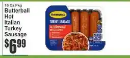 Key Food Butterball Hot Italian Turkey Sausage offer