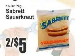 Key Food Sabrett Sauerkraut offer