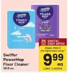 ACME Swiffer PowerMop Floor Cleaner offer