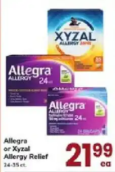 ACME Allegra or Xyzal Allergy Relief offer