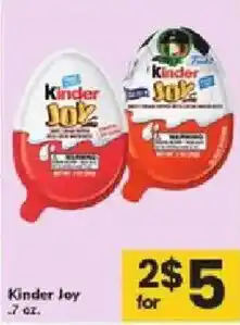 ACME Kinder Joy offer