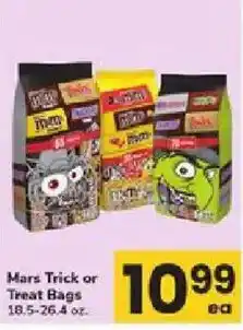 ACME Mars trick or treat bags offer