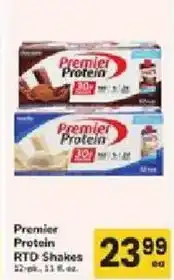 ACME Premier Protein RTD Shakes offer