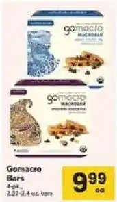 ACME Gomacro Bars offer