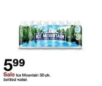 Ice Mountain bottled water
