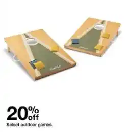 Target Select outdoor games offer