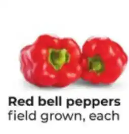 Hy-Vee Red bell peppers offer