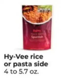 Hy-Vee Hy-Vee rice or pasta side offer