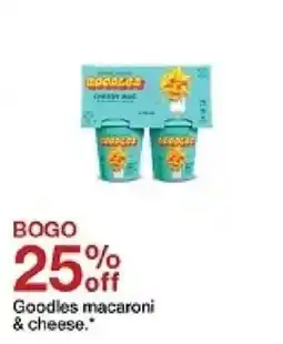 Target Goodles macaroni & cheese offer