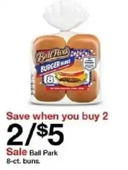 Target Ball Park 8-ct. buns offer