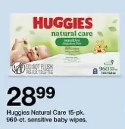 Target Huggies Natural Care baby wipes offer