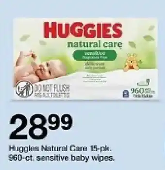 Huggies Natural Care baby wipes