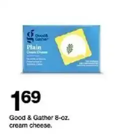 Target Good & Gather plain cream cheese offer