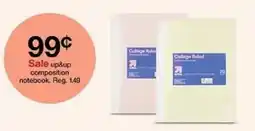 Target up&up composition notebook offer