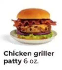 Hy-Vee Chicken griller patty offer