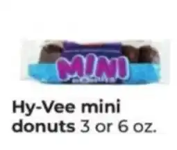 Hy-Vee Hy-Vee mini donuts offer