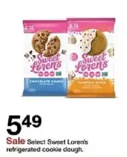 Target Sweet Loren's refrigerated cookie dough offer