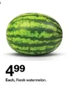 Target Fresh watermelon offer