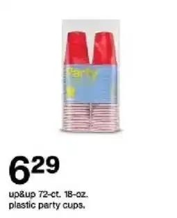 Target up&up plastic party cups offer