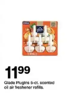 Target Glade Plugins scented oil air freshener refills offer