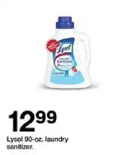 Target Lysol laundry sanitizer offer