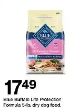 Target Blue Buffalo Life Protection Formula dry dog food offer