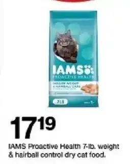 Target Iams proactive health dry cat food offer