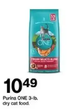 Target Purina ONE dry cat food offer