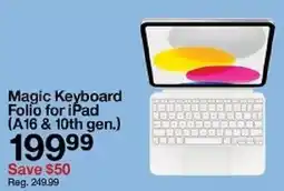 Target Magic Keyboard Folio for iPad offer