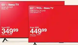 Target Tcl roku tv offer