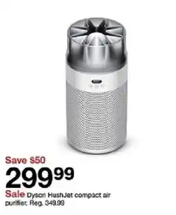 Target Dyson HushJet compact air purifier offer