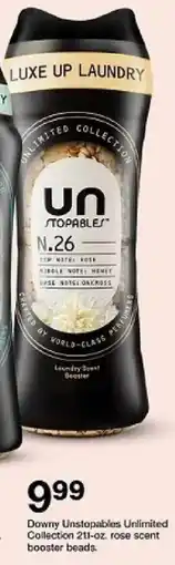 Target Downy Unstoppable Unlimited Collection rose scent booster beads offer