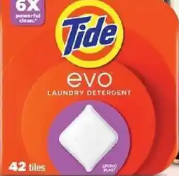 Target Tide EVO laundry detergent tiles offer