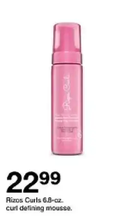 Target Rizos Curls curl defining mousse offer