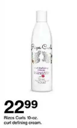 Target Rizos Curls curl defining cream offer