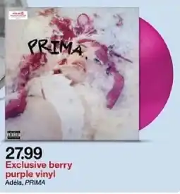 Target Adela, PRIMA offer