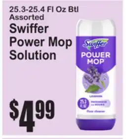 SuperFresh Swiffer Power Mop Solution offer