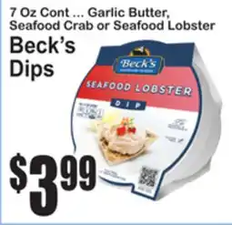 SuperFresh Beck's Dips offer