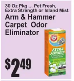 SuperFresh Arm & Hammer Carpet Odor Eliminator offer