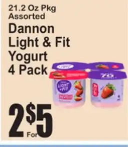 SuperFresh Dannon Light & Fit Yogurt offer