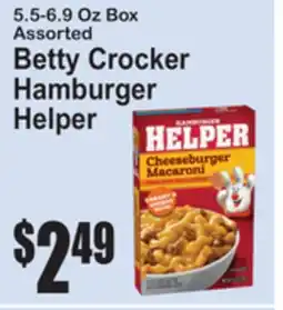 SuperFresh Betty Crocker Hamburger Helper offer