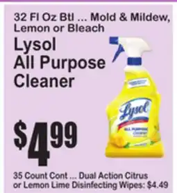SuperFresh Lysol All Purpose Cleaner offer