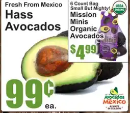 SuperFresh Fresh From Mexico Hass Avocados offer