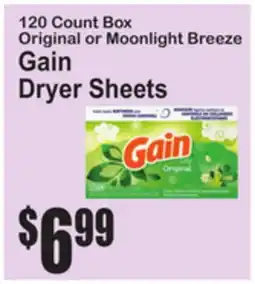 SuperFresh Original or Moonlight Breeze Gain Dryer Sheets offer