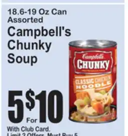 SuperFresh Assorted Campbell's Chunky Soup offer