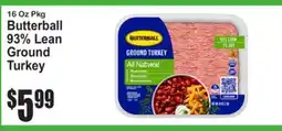 SuperFresh Butterball 93% Lean Ground Turkey offer